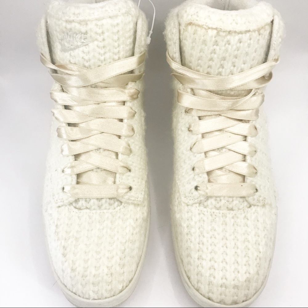 Nike Air Royalty VT TZ Knitted | Tweed Women's Sz. 7 | Off Wht Nike Air NEW Swan - Picture 5 of 12